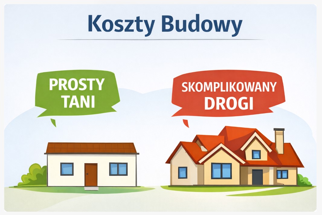 Prosta bryła domu a koszt budowy