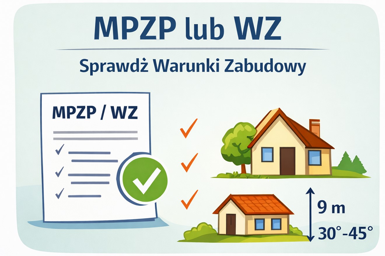 MPZP i warunki zabudowy - analiza przed wyborem projektu domu